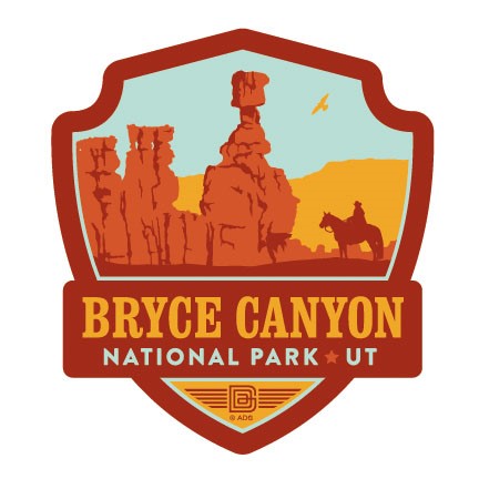 bryce np emblem sticker american made christmas cards national wildlife