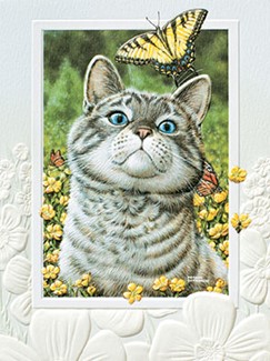 Buttercup | Cat lover note cards