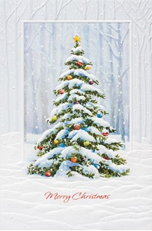 Celebration Tree | Christmas tree boxed greeting cards