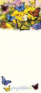 Butterfly Banquet | Butterfly list pad