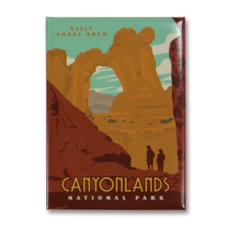 Canyonlands NP Angel Arch Magnet | National Park themed magnets