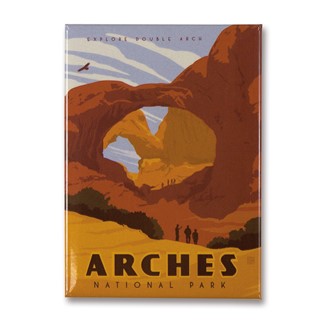 Arches NP Double Arch Magnet | Made in America