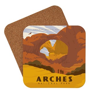 Arches NP Double Arch Coaster | Made in the USA