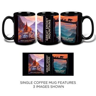 Great Smoky Double Mug | Great Smoky themed mugs