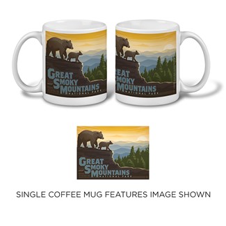 Great Smoky Mama & Cub Mug | Great Smoky themed mug