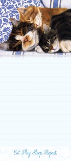 Sleepy Kitties | Pet themed list pads