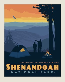 Shenandoah Back Country Print | Made in the USA