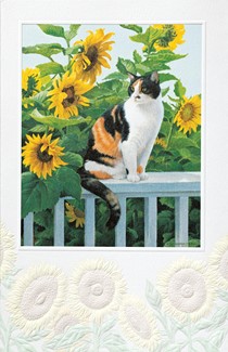 Abbie Cat Folded - W/Env | Birthday greeting cards