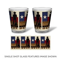Austin Cowboy Shot Glass