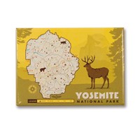 Yosemite Map Magnet