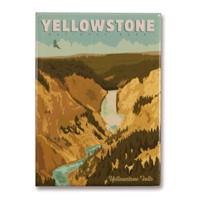 Yellowstone Grand Canyon of the Yellowstone Magnet