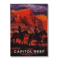 Capitol Reef Happy Trails Magnet