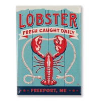 ME Lobster Freeport Magnet