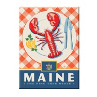 Maine State Pride Magnet