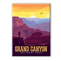 Grand Canyon NP Sunset Splendor Magnet