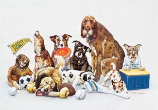 Party Hounds | Dog lover greeting cards