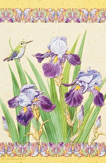 Iris Interlude | Hummingbird birthday cards