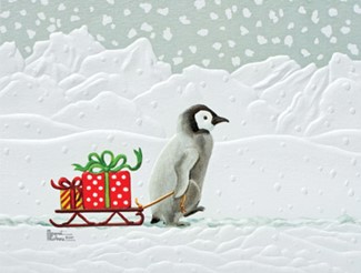 Gifted Penguin | Penguin boxed Christmas cards