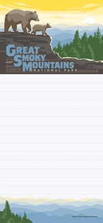 Smoky Mountain Sunrise | American made list pad