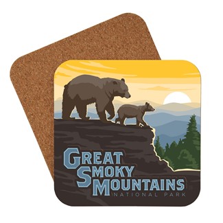Great Smoky Mama & Cub Coaster | American Made