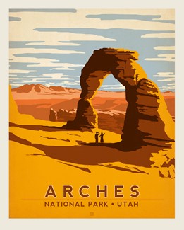 Arches NP Delicate Arch Print | Made in the USA
