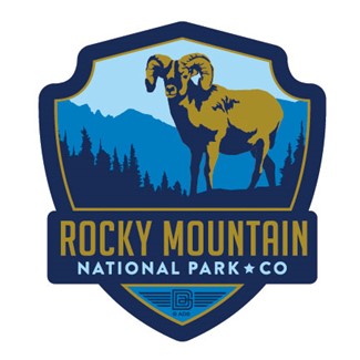 Rocky Mountain Emblem Sticker | American Made