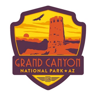 Grand Canyon NP Emblem Sticker | Made in the USA