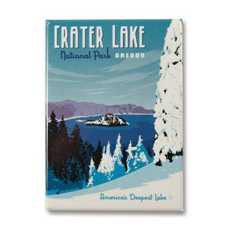 Crater Lake Magnet | Made in the USA