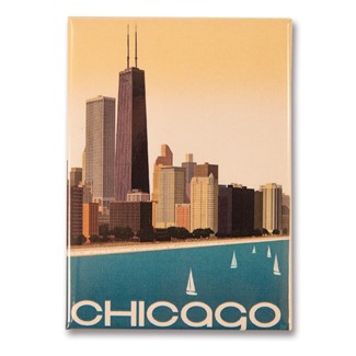 Chicago Skyline Magnet | Made in the USA