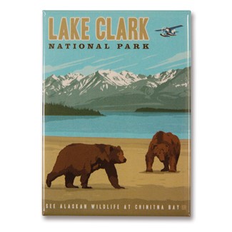 Lake Clark Magnet | Made in the USA