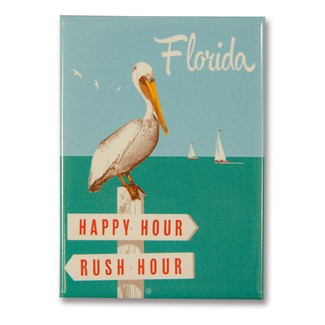 FL Rush Hour / Happy Hour Magnet | American Made