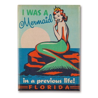 FL Mermaid Queen Magnet | Made in the USA