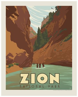 Zion Narrows Print | American Made
