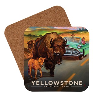 Yellowstone Bison Crossing | American Made Coaster