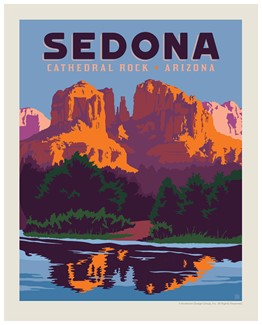Sedona Cathedral Rock Print | 8" X 10" Print