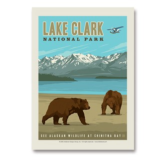 Lake Clark NP | Vertical Sticker