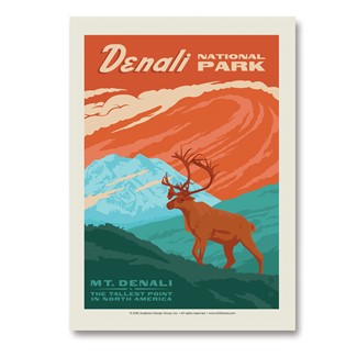 Denali NP | Vertical Sticker