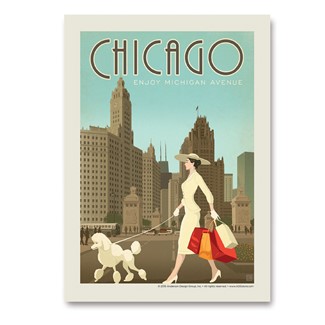 Chicago Michigan Avenue | Vertical Sticker