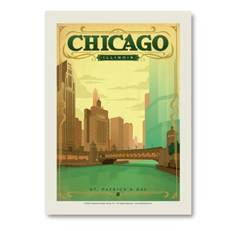 Chicago St. Patty's Day | Vertical Sticker