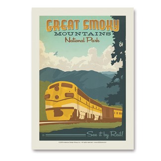 Great Smoky Train | Vertical Sticker