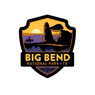 Big Bend NP | Emblem Sticker