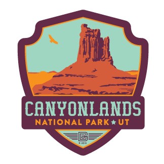 Canyonlands NP | Emblem Sticker