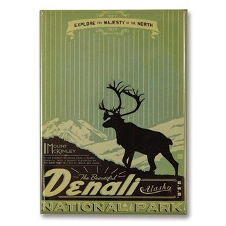 Denali Explore Majesty Magnet | Metal Magnet