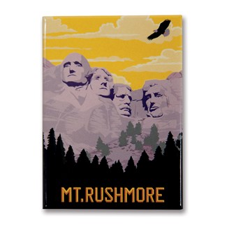 Mt. Rushmore Magnet | Metal Magnet