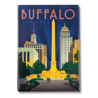 Buffalo, NY Magnet | Metal Magnet