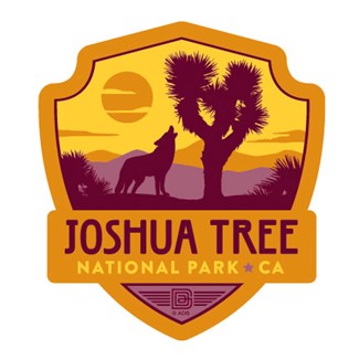 Joshua Tree National Park Emblem Magnet | Vinyl Magnet