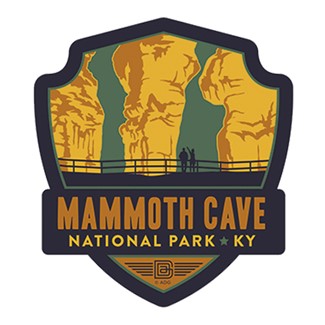 Mammoth Cave National Park Emblem | Vinyl Magnet