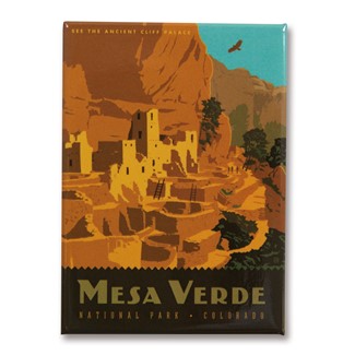 Mesa Verde Metal Magnet| American Made Magnet
