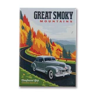 Great Smoky HWY 441 Fall | Metal Magnet
