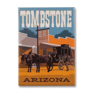 Tombstone, AZ Magnet | Metal Magnet